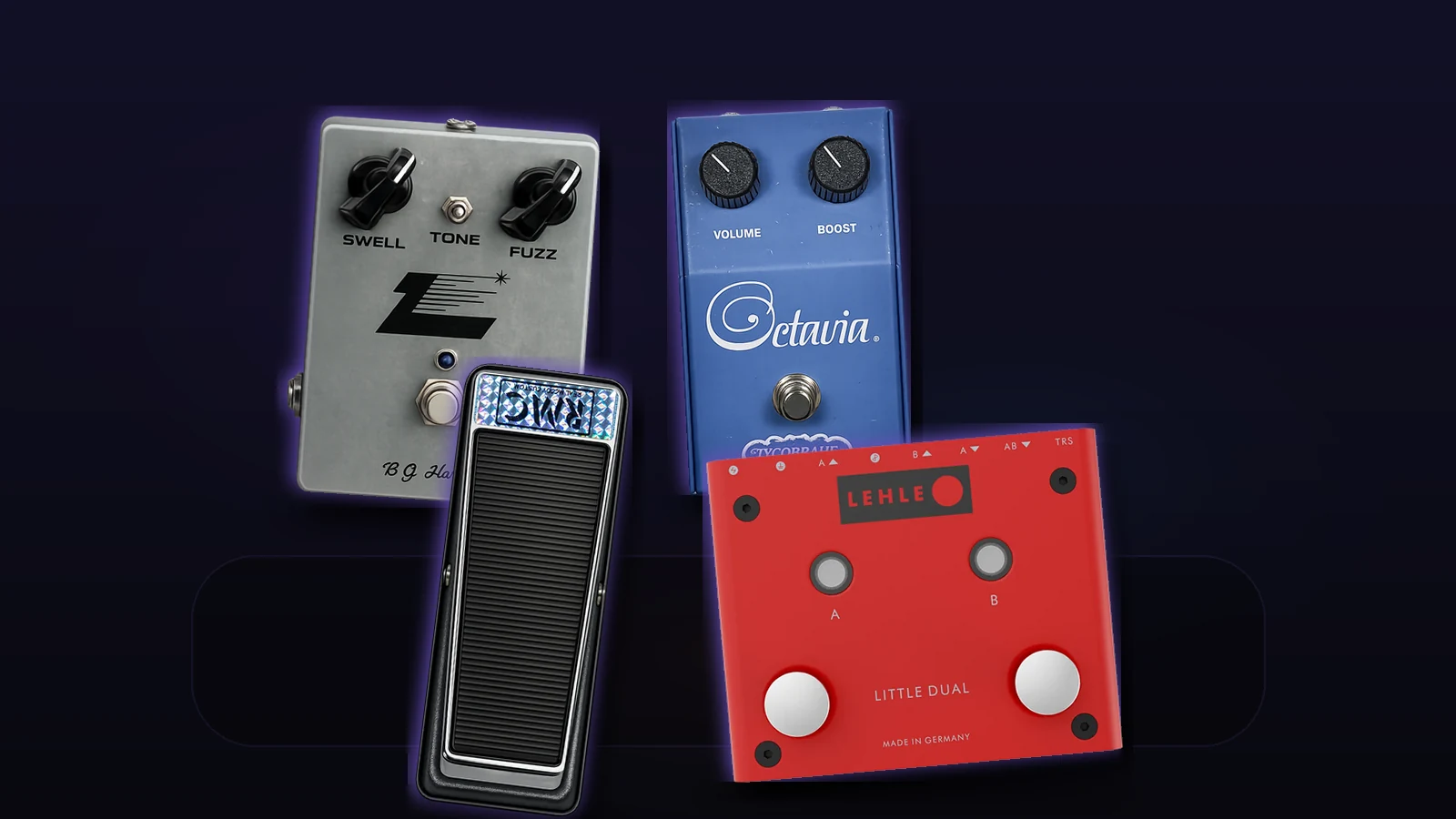 Jared James Nichols pedalboard