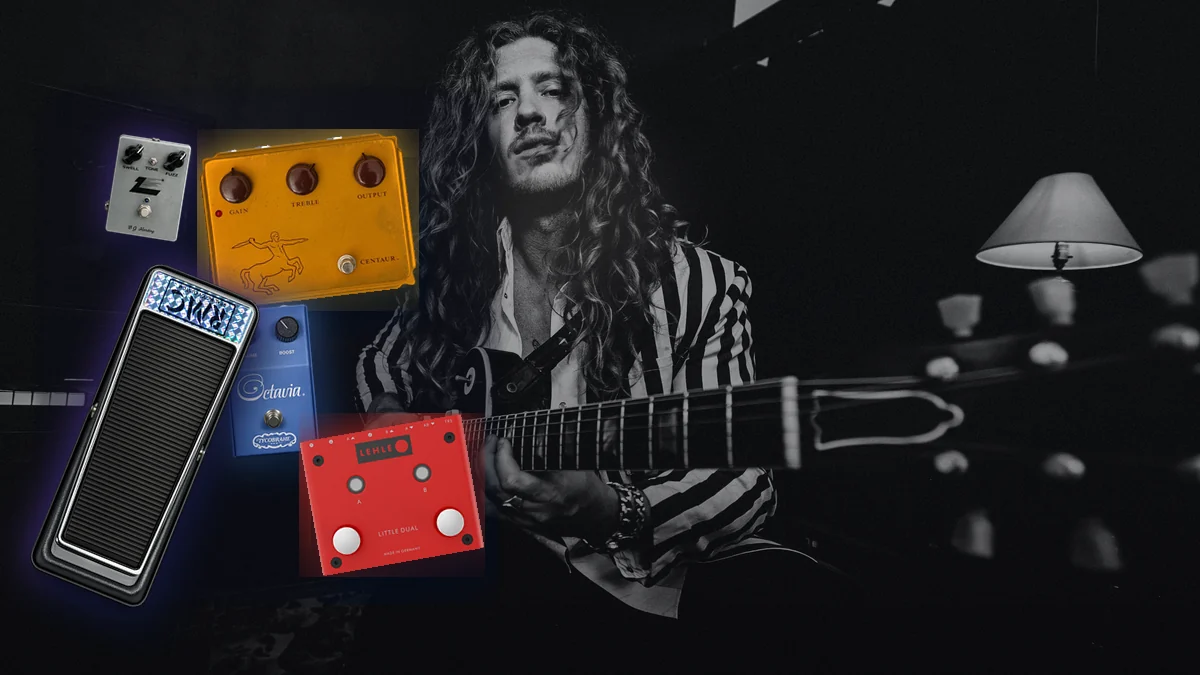 Jared James Nichols pedalboard