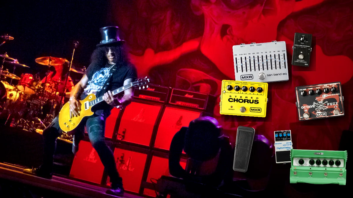 Slash – Guns N' Roses Live Rig pedalboard