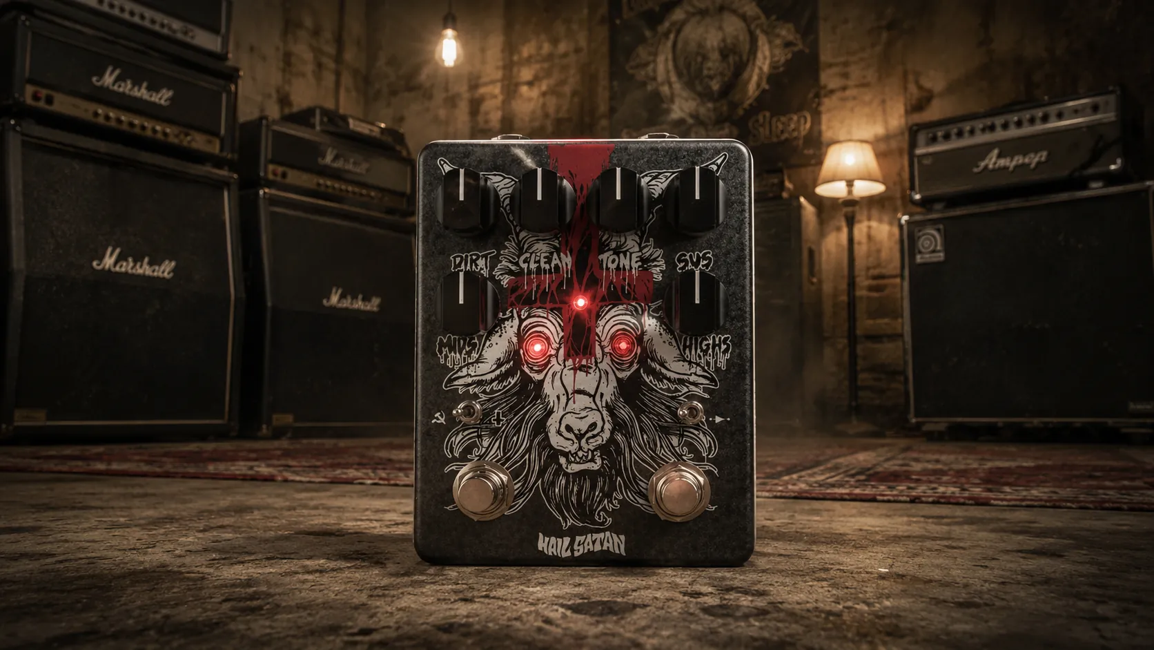 Abominable Electronics Hail Satan Deluxe