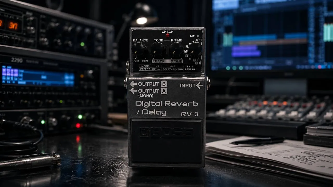 Boss RV-3 Digital Reverb/Delay
